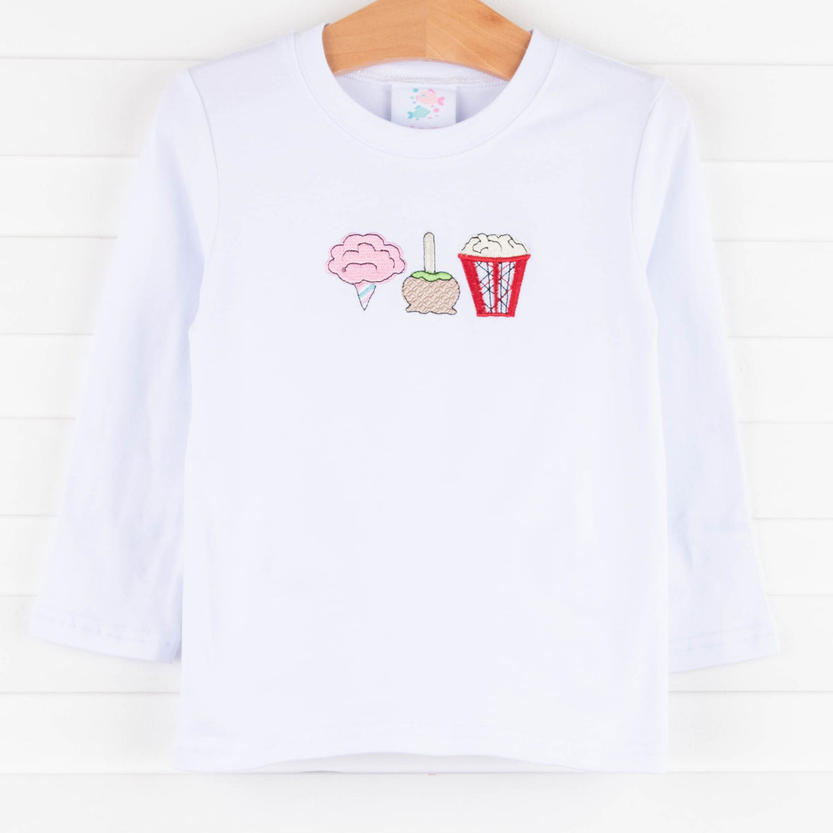 White Crew Neck T-Shirt - A stitch in time saves nine - Everyone CAN Craft  Shop