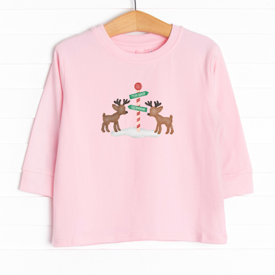 North Pole Paradise Long Sleeve Graphic Tee