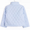 Quilted Coat, Blue