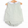 Summer Sage Diaper Set, Green