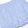 Blue Breeze Ruffle Short Set, Blue