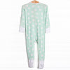 Goodnight Star Bamboo Zippy Pajama, Green