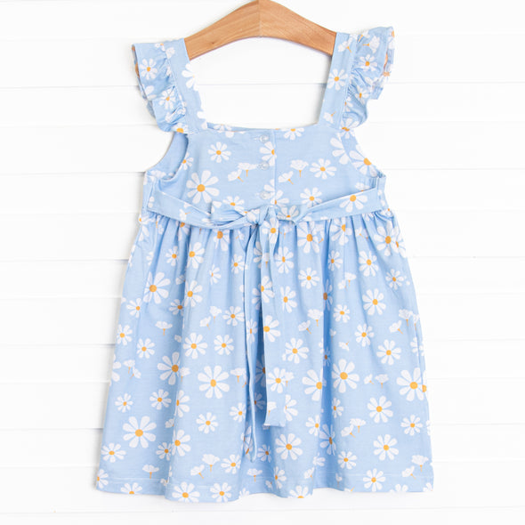 Daisy Daydream Dress, Blue