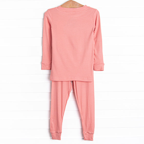 Simple Slumber Bamboo Pajama Set, Rose Petal