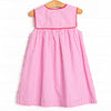 A+ Honor Roll Applique Dress, Pink