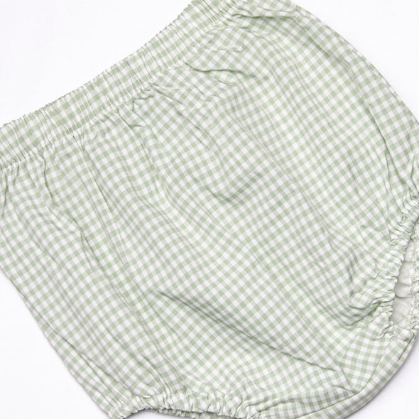 Summer Sage Diaper Set, Green