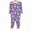 Bedtime Boos Bamboo Pajama Set, Purple