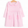 Lydia Pocket Dress, Pink Stripe