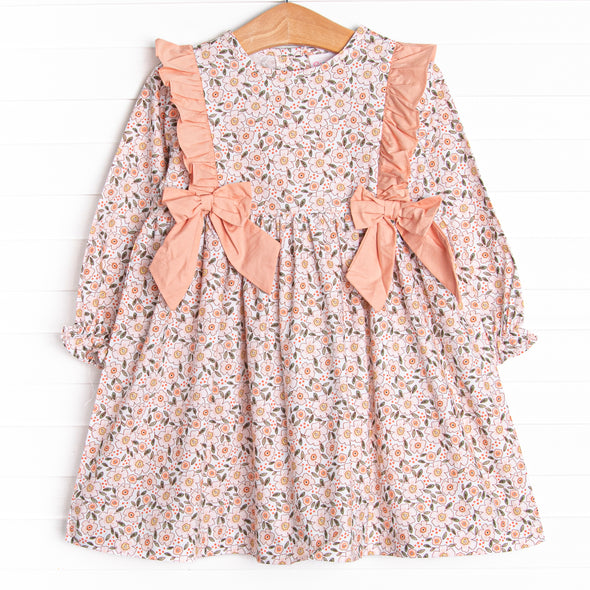 Berries and Bows Dress, Pink