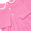 Lydia Pocket Dress, Magenta Stripe