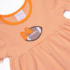 Friday Night Football Applique Legging Set, Orange