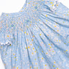 Birmingham Blues Smocked Bishop Dress, Blue