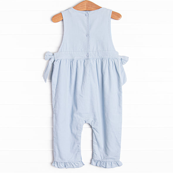 Eliza Corduroy Romper, Blue