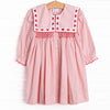 Close to the Heart Embroidered Dress, Pink