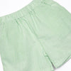 Study Time Saurus Applique Short Set, Green