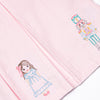 Night at the Nutcracker Embroidered Diaper Set, Pink