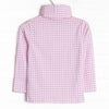 Rosie Turtleneck, Pink Gingham