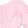 Jolly St. Nick Applique Pajama Set, Pink