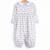 Fresh Air Flyer Long Romper, Blue