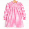 Rhythm and Rose Dress, Pink Check