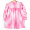 Rhythm and Rose Dress, Pink Check