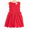 Daphne Dress, Red Corduroy