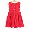 Daphne Dress, Red Corduroy