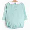 Mint Moos Applique Bubble, Green