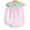 Little Berry Embroidered Bubble, Pink