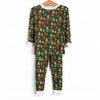 Toy Soldier Trinkets Bamboo Pajama Set, Green