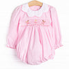 Pirouette Performance Smocked Bubble, Pink