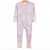 Ready, Set, Grow Bamboo Zippy Pajama, Pink