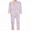 Ready, Set, Grow Bamboo Zippy Pajama, Pink