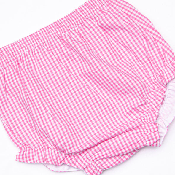 A+ Honor Roll Applique Diaper Set, Pink