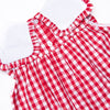 First Day Favorites Embroidered Dress, Red