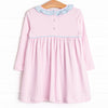 Bella Pima Pocket Dress, Pink Stripe