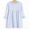 Tart Trio Applique Dress, Blue