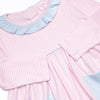 Bella Pima Pocket Dress, Pink Stripe