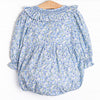 Primrose Proper Smocked Bubble, Blue