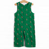 Candy Cane Craze Embroidered Jon Jon, Green