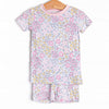 Ready, Set, Grow Bamboo Pajama Short Set, Pink