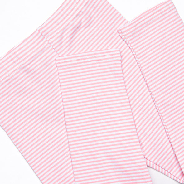 Saffron Stripes Legging Set, Pink