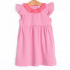 Hannah Dress, Pink Stripe