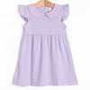 Pippa Dress, Purple Stripe