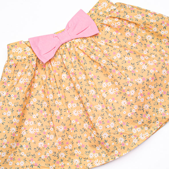 Macie Marigold Skirt Set, Yellow