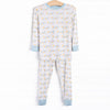 Fresh Air Flyer Bamboo Pajama Set, Blue