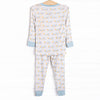 Fresh Air Flyer Bamboo Pajama Set, Blue