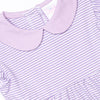 Pippa Dress, Purple Stripe