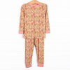 Unbe-leaf-able Bamboo Pajama Set, Yellow