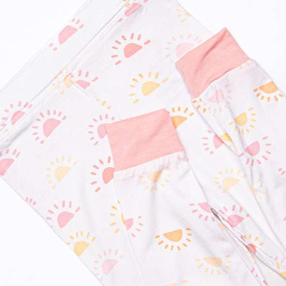 Early Riser Bamboo Pajama Set, Pink